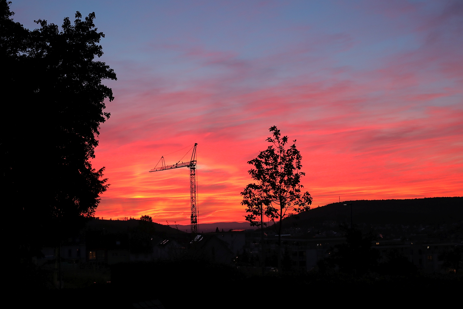 brennender Himmel