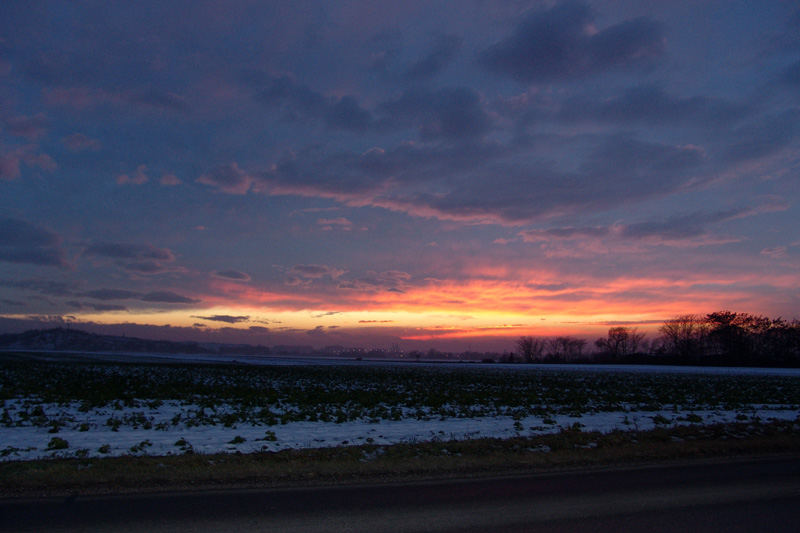 brennender Himmel