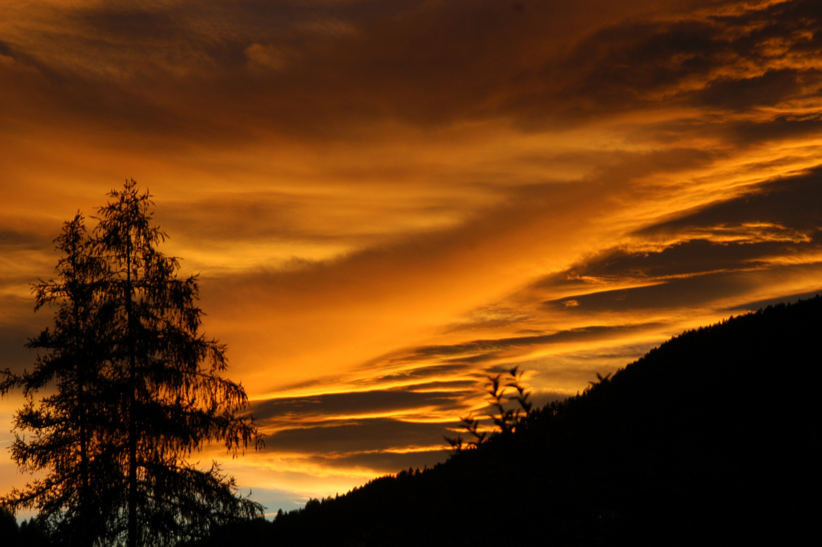 Brennender Himmel