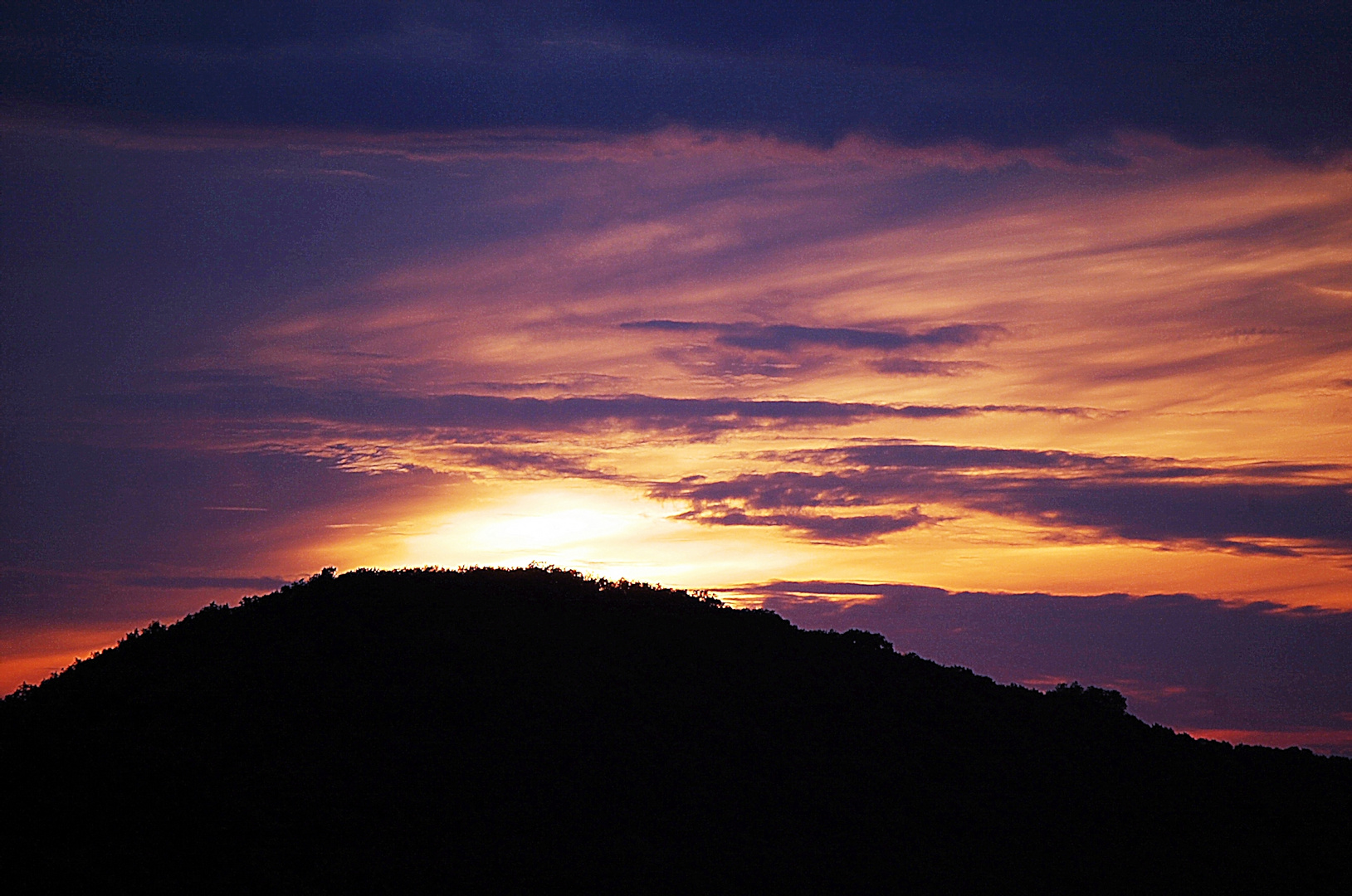 brennender Himmel