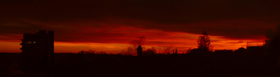 Brennender Himmel