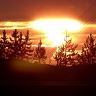 Brennender Himmel über Norwegen