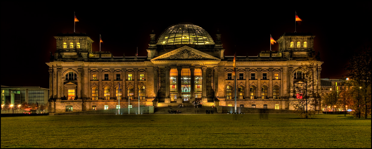 "Brennender" Reichstag