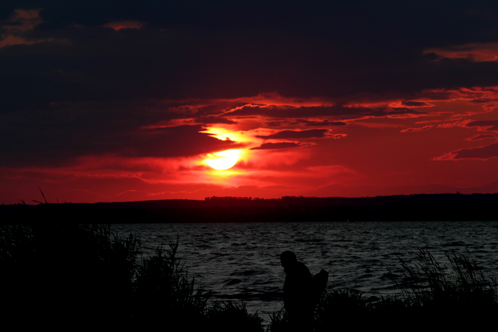 Brennender Sommerhimmel