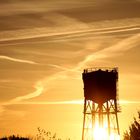 "Brennender" Wasserturm