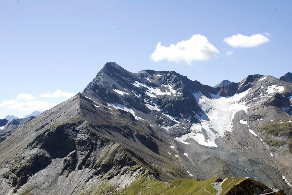 Brennkogelkees ander Großglockner Hochalpenstraße