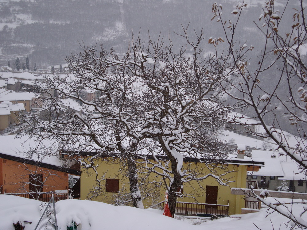 brentonico sotto la neve