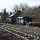 Brenzbahn am ehemaligen Bf Unterelchingen 15.2.2024