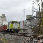 Brenzbahn am Zementwerk in HDH-Mergelstetten 13.3.2024