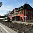 Brenzbahn im Bf Langenau 15.2.2024