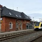 Brenzbahn im Bf Thalfingen 15.2.2024