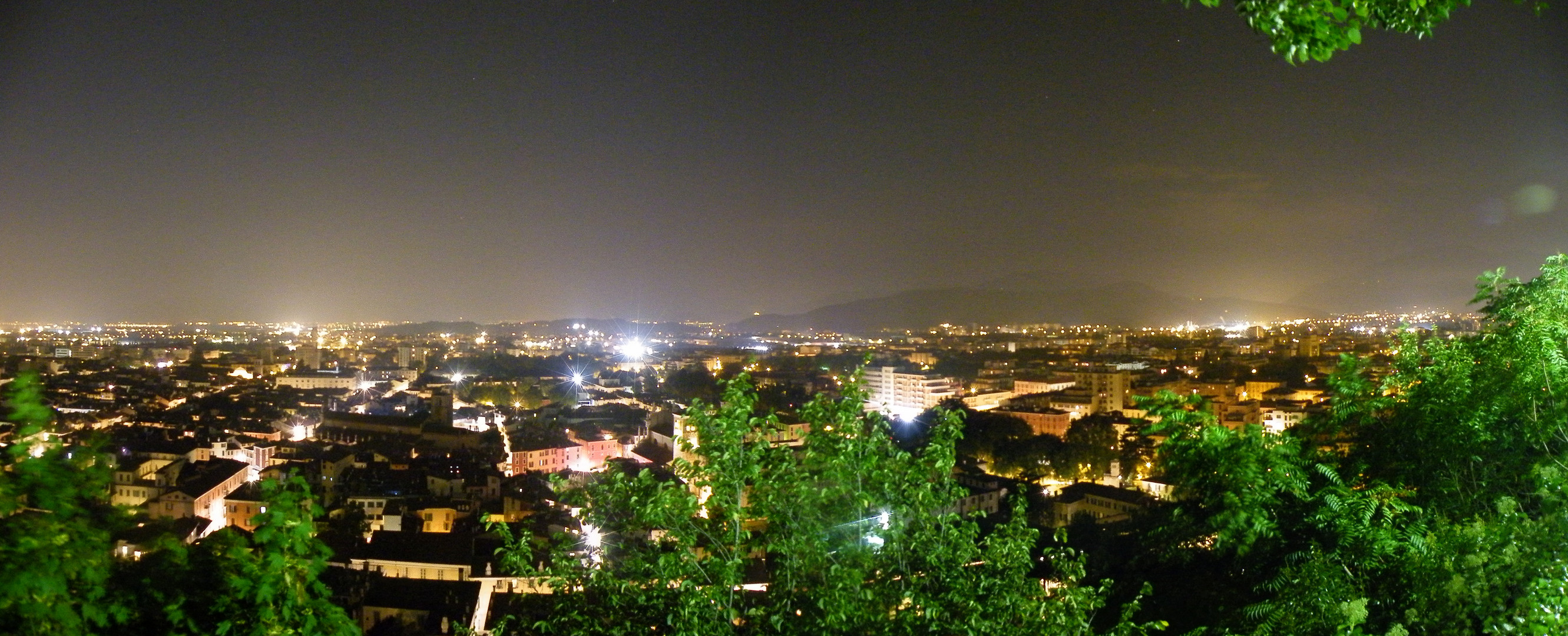 Brescia di notte