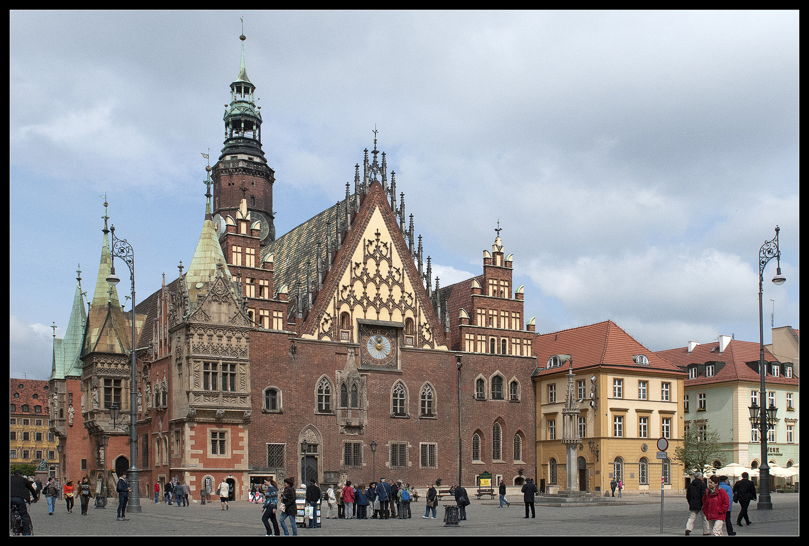 Breslau Altes Rathaus Ostfassade Foto Bild World Altstadt Architektur Bilder Auf Fotocommunity