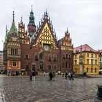 Breslau, Altes Rathaus, Ostfassade