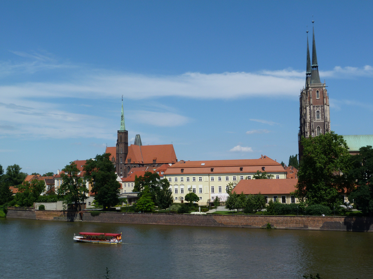 Breslau Blick auf den Dom