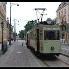 Breslau (Wroclaw) Abfahrstelle für historische Straßenbahnen