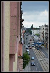 Breslau (Wroclaw) Blick aus dem Hotelfenster...