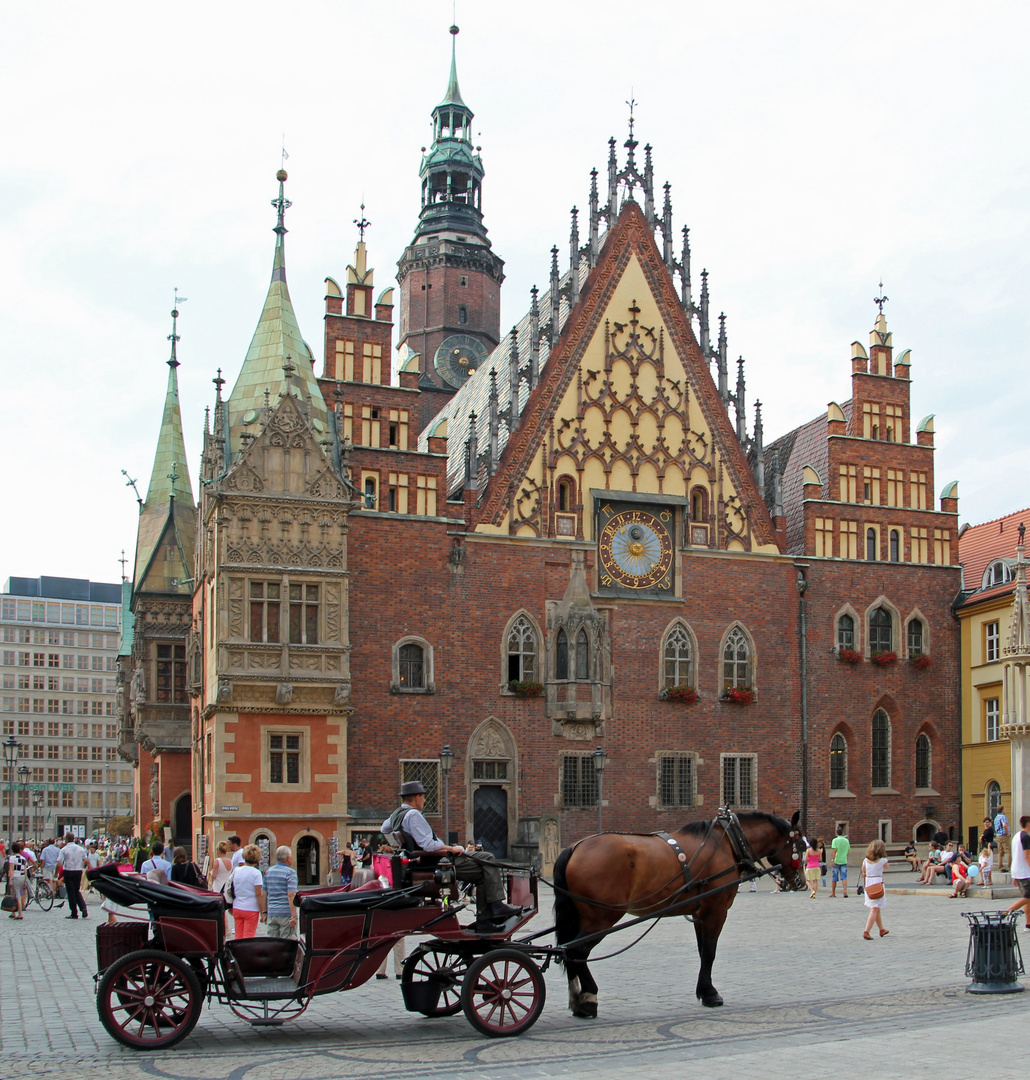 Breslau (Wroclaw), die diesjährige Kulturhauptstadt Europas