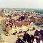 Breslau / Wroclaw (Schlesien) Ring  - Blick vom Turm der Elisabethkirche