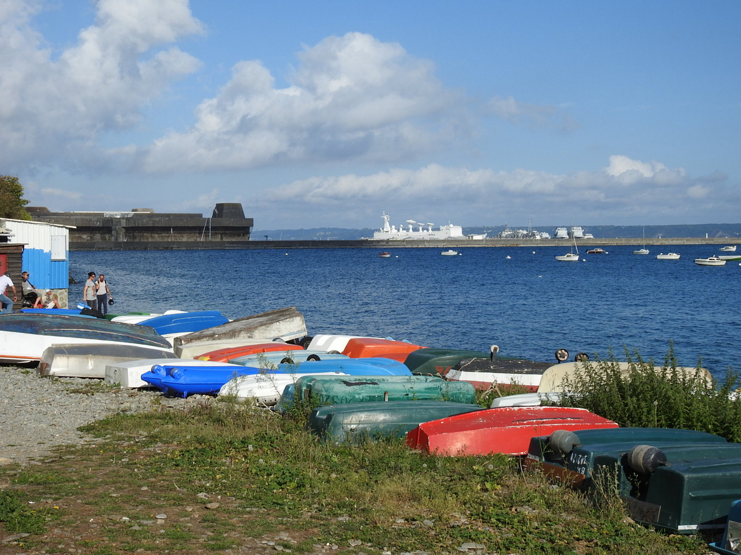 Brest, de l'Arsenal aux maisons de pêcheurs ....