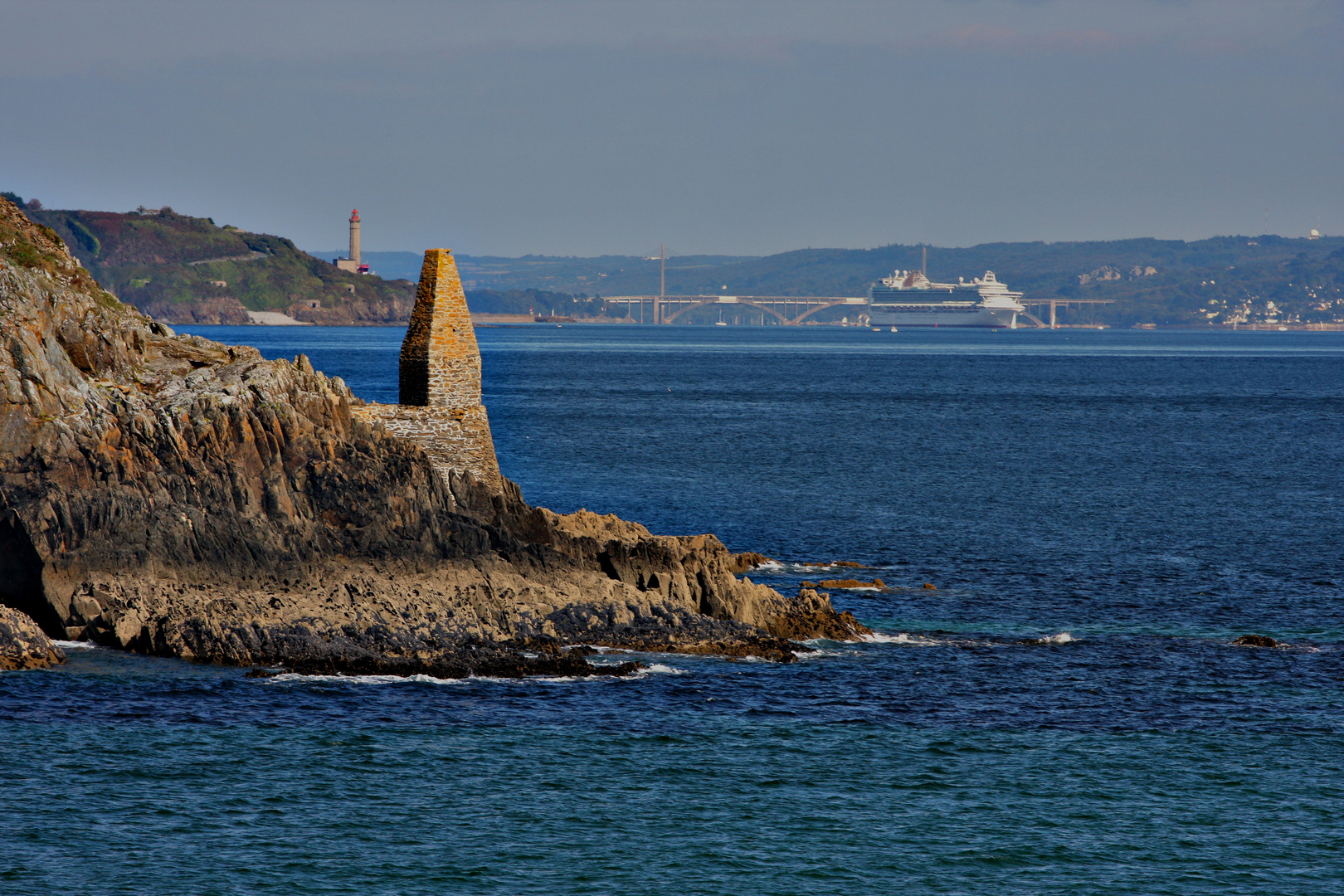 Brest en vue.