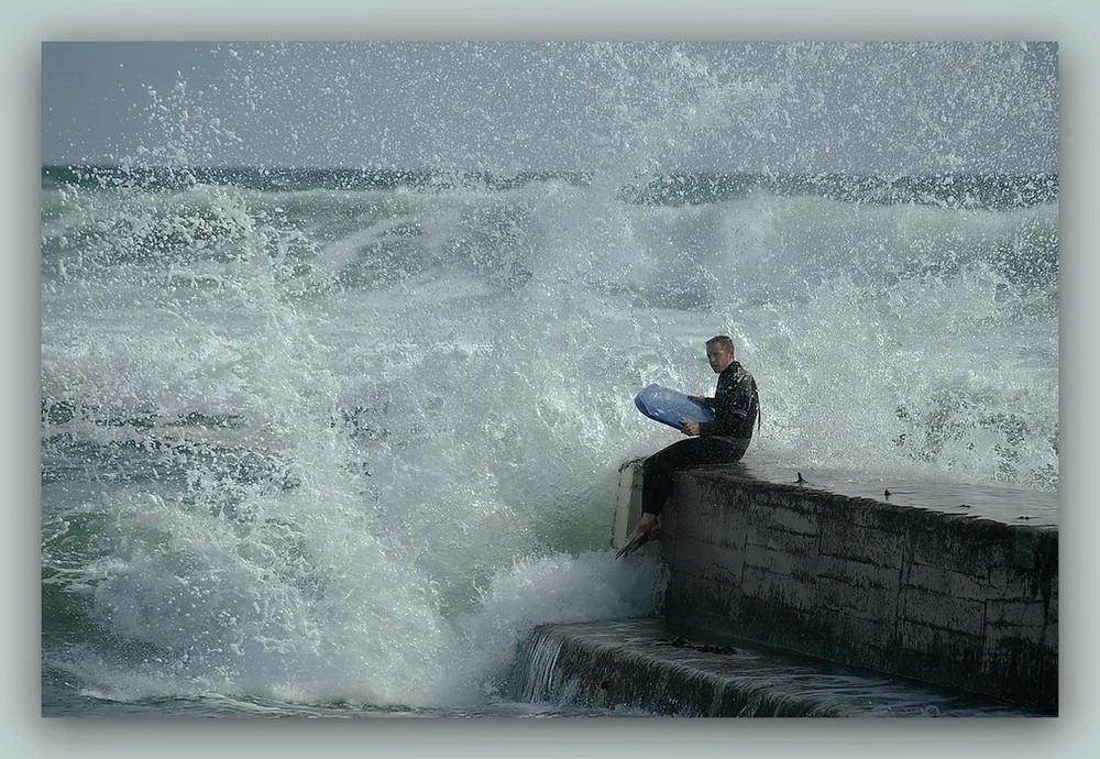 Bretagne 08 - Wellen & Meer