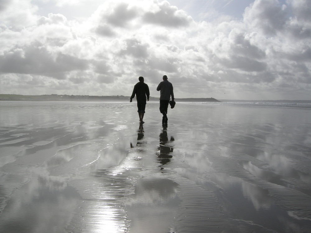 Bretagne am Strand von Pentrez