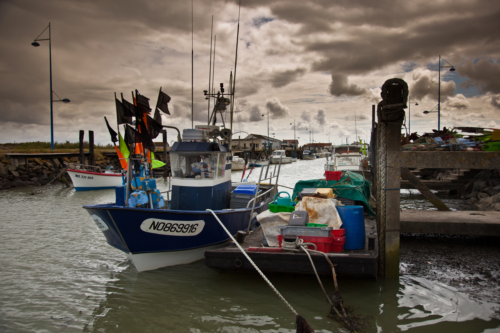 Bretagne, Fischerboot