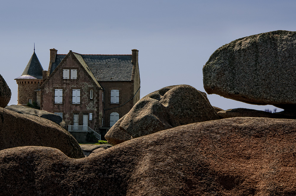 Bretagne - Granit Rose... das Häuschen