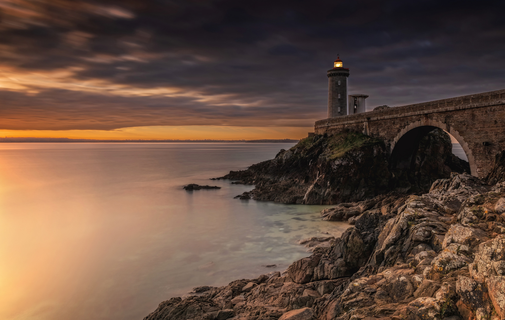 Bretagne, Januar: Le Phare du Petit Minou  II