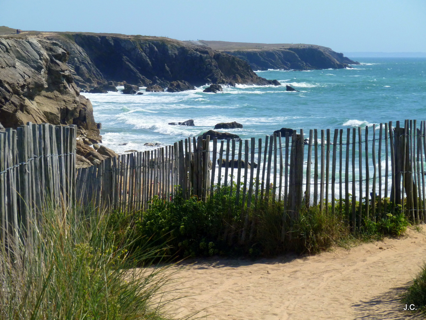 Bretagne - Wilde Küste im Sommer