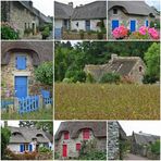 Bretonische Häuser