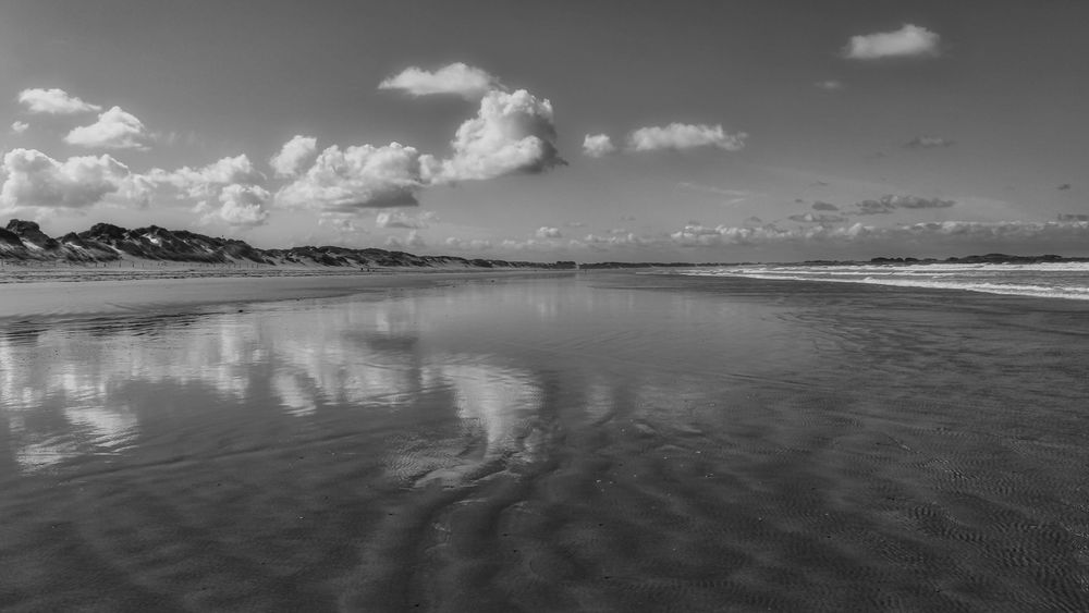 Bretonische Küste -Plage de la Torche-