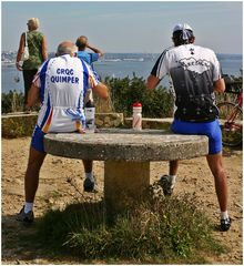 Bretonische Radlerpause