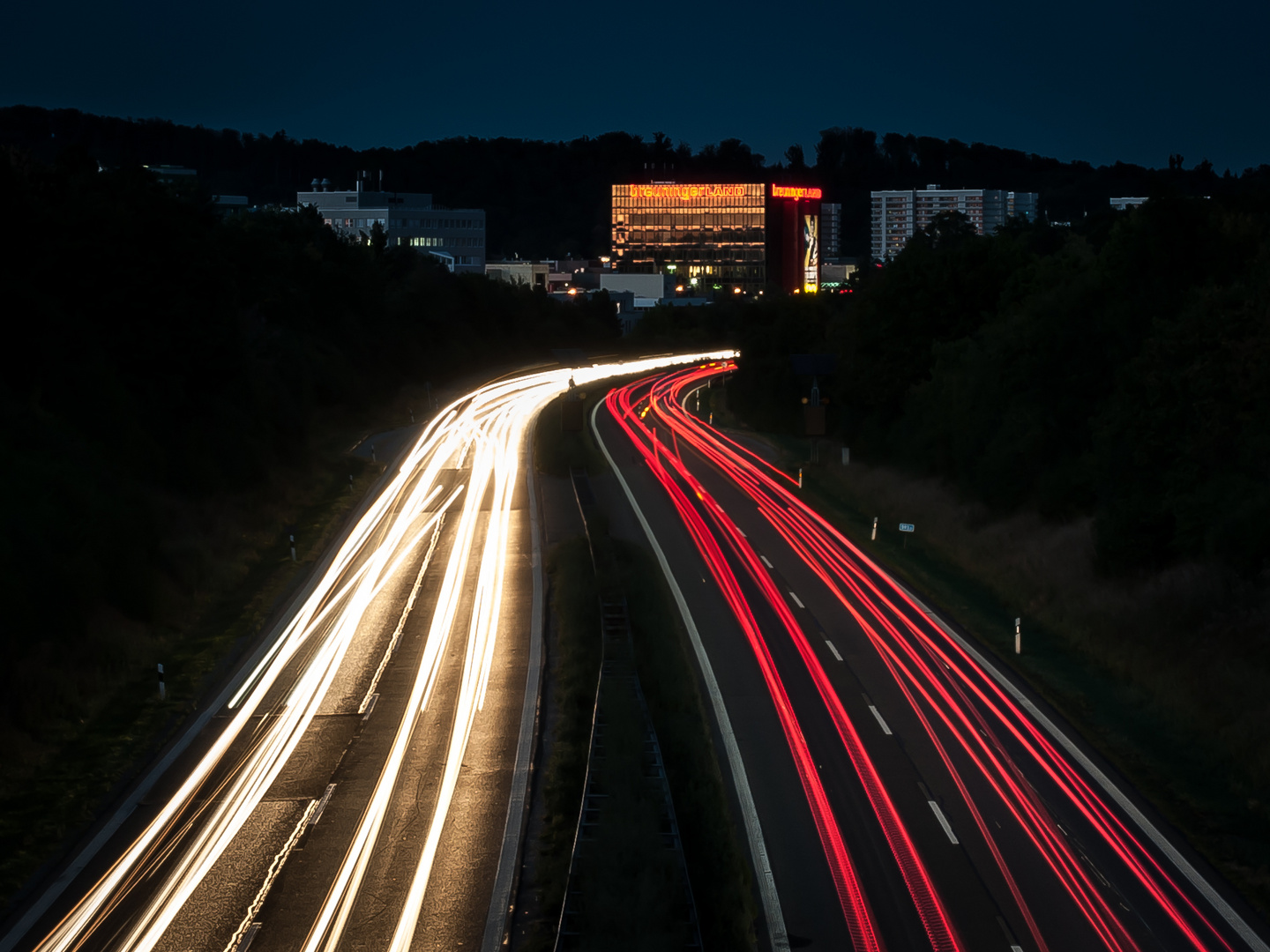 Breuningerland Foto & Bild | architektur, architektur bei nacht, by