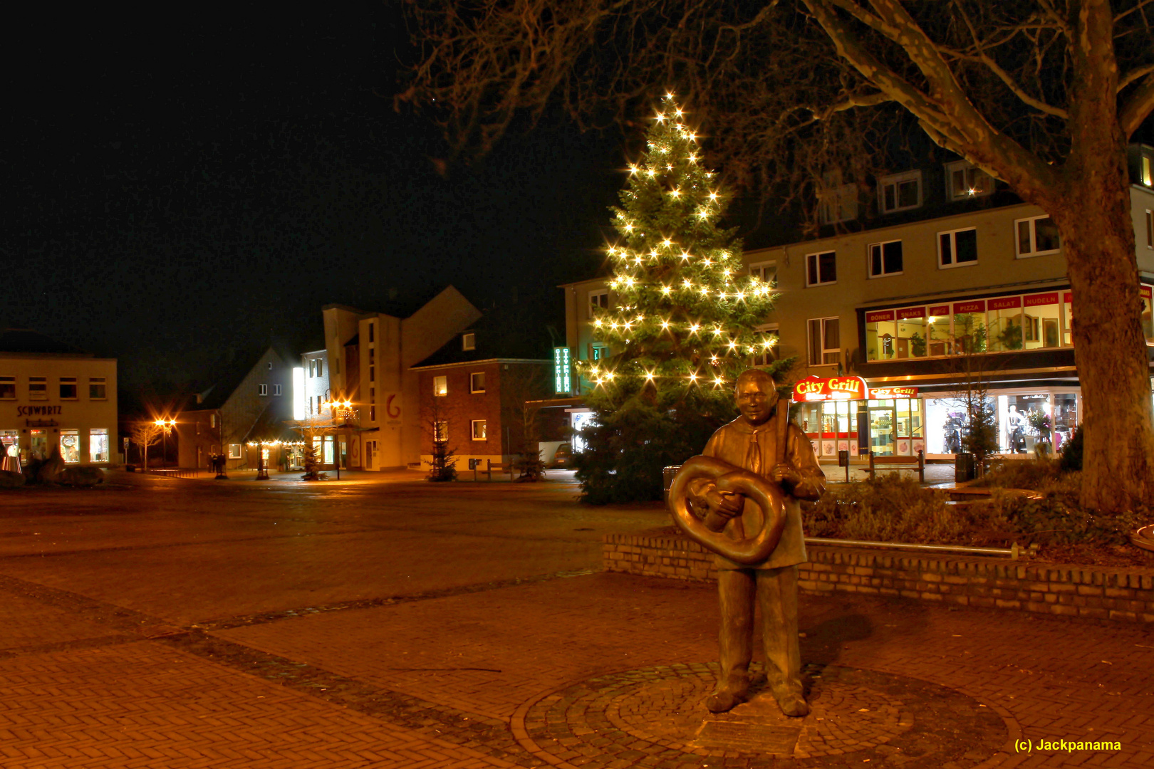 Brezelbruder auf dem Marktplatz in Kirchhellen