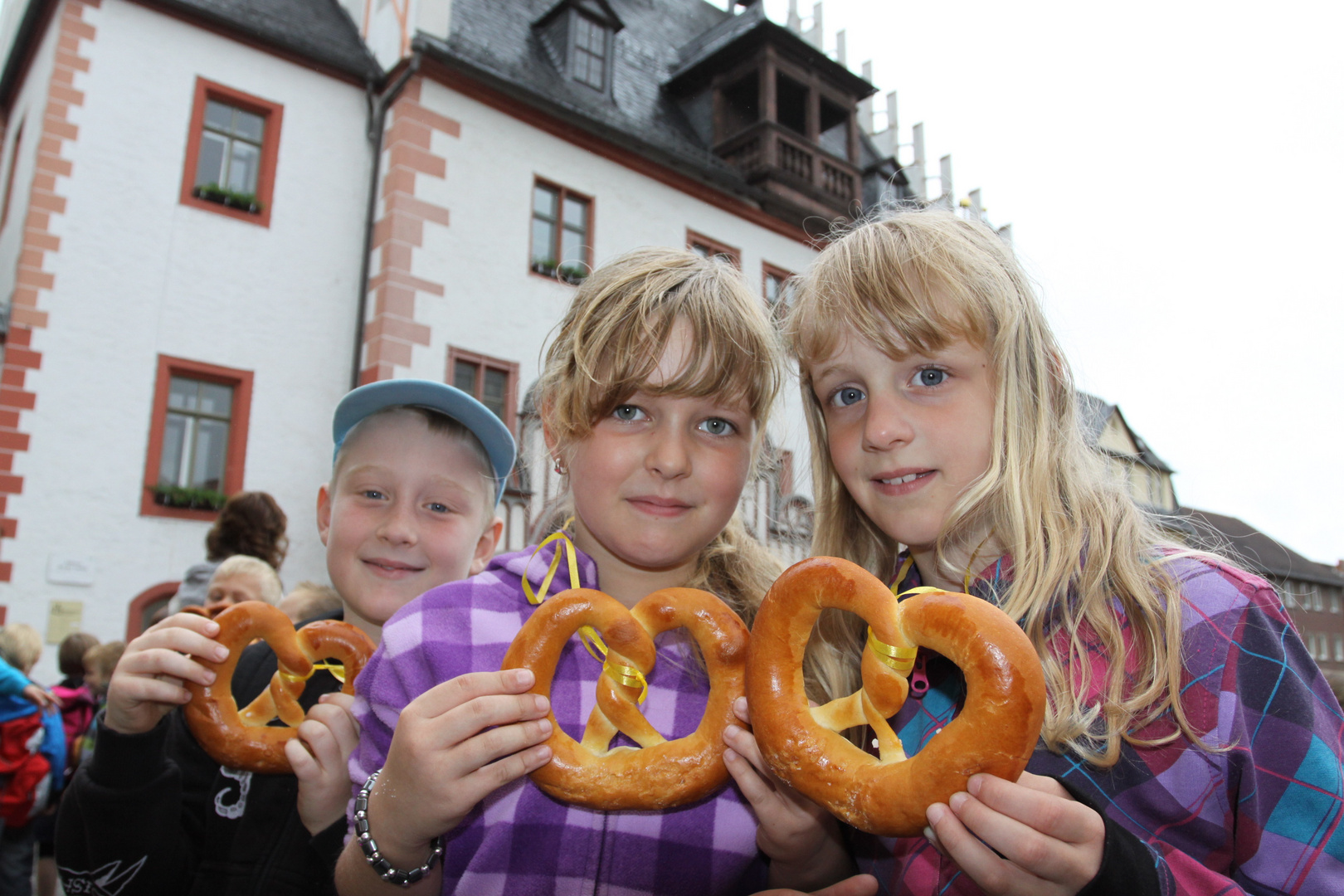 Brezeltag im thüringischen Pößneck