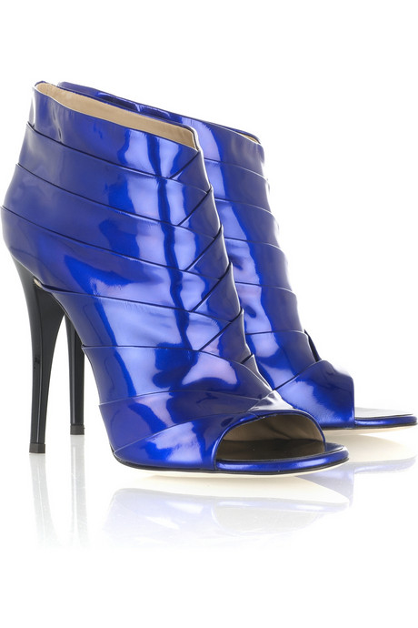 Brian Atwood Wagner Patent Peep Toes
