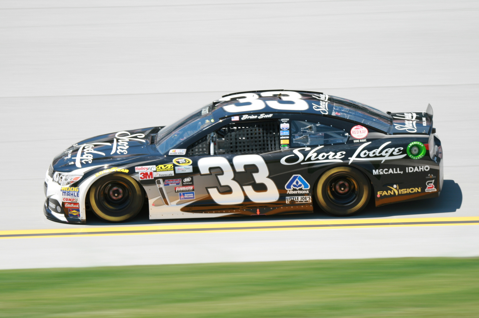 Brian Scott in Talladega