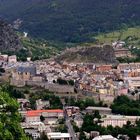 Briançon, gesehen von der Kirche von Puy-St-Vincent