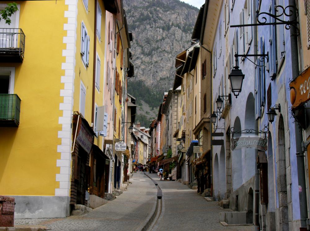 Briançon (Hautes Alpes), die hohe Stadt: &quot;la grande gargouille&quot;