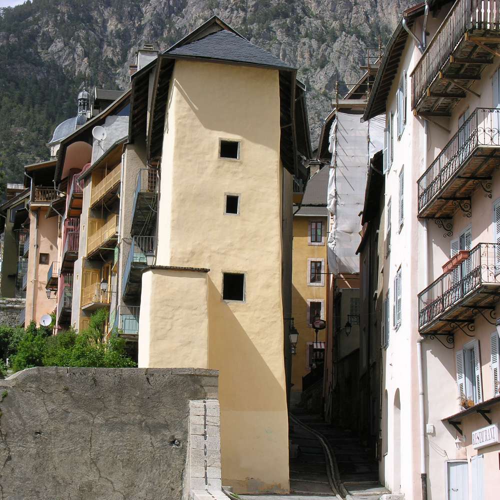Briançon (Hautes Alpes), die hohe Stadt,: &quot;la petite gargouille&quot;