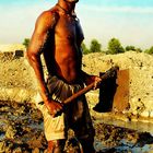 Brick factory worker.