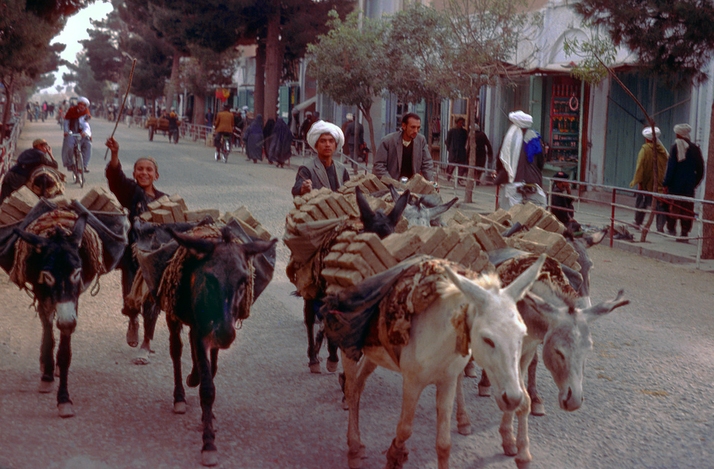 Brickmakers deliver their products