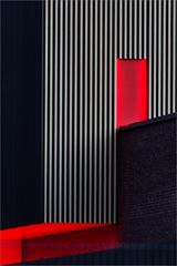 bricks, red, white und black