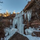 Bridal Veil Falls in New Mexico