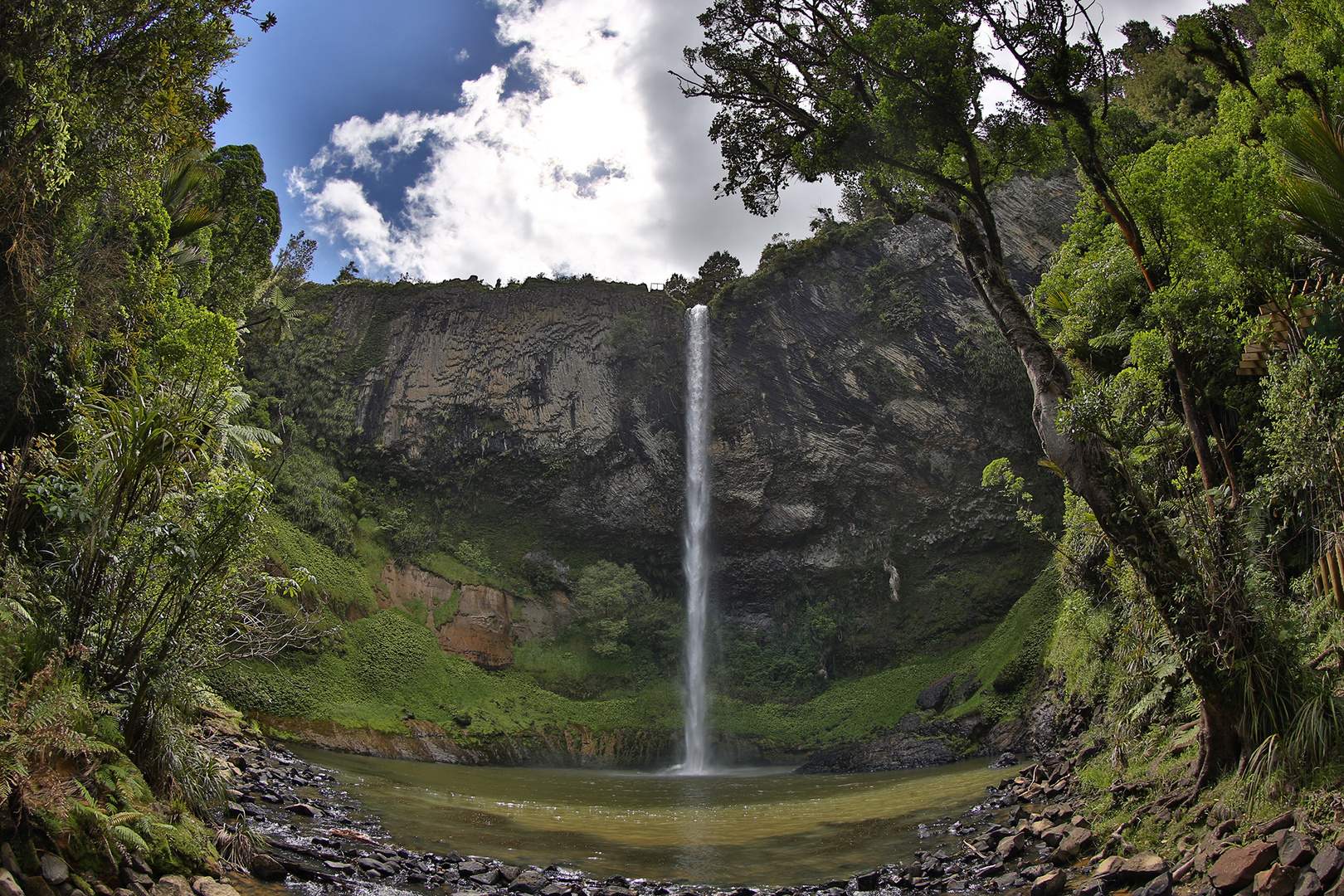 Bridal Veil Falls New Zealand