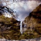 Bridalveil falls into a puddle