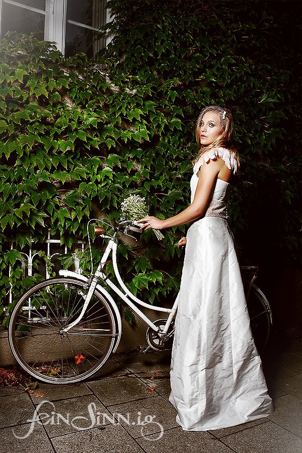 Bride and Bike