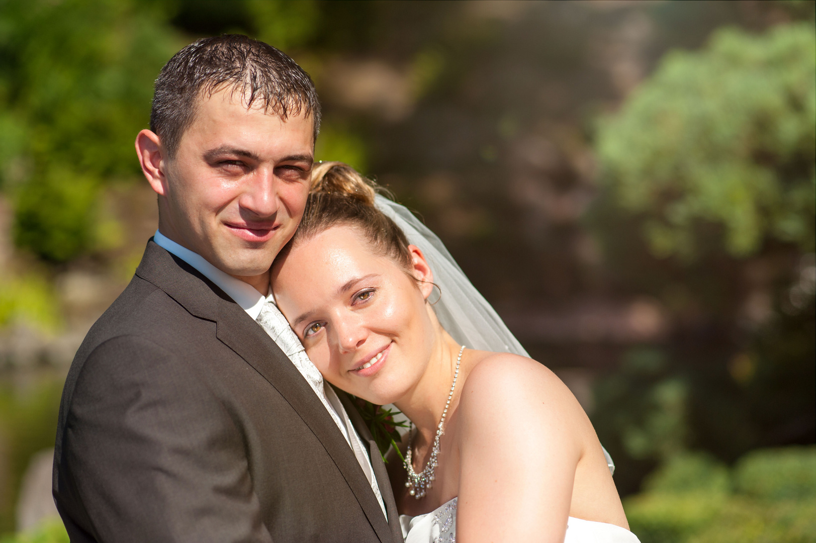 Bride and bridegroom